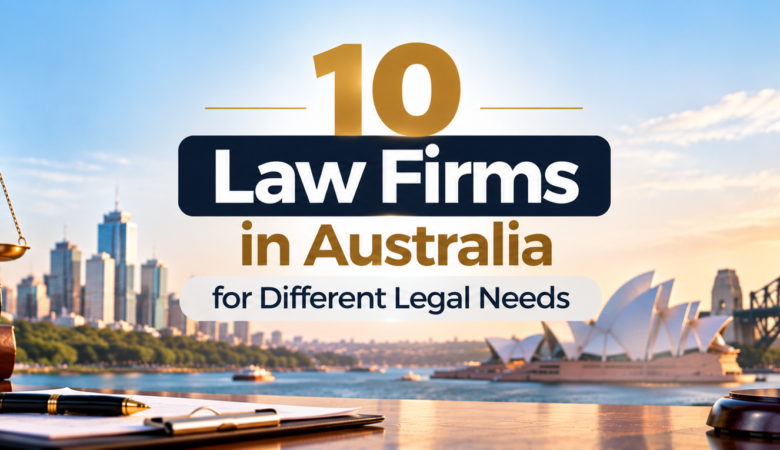 10 Law Firms in Australia for Different Legal Needs